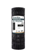 Tuingaas zwart geplastificeerd (Strong) | 5,0x10cm | Draaddikte 2,5 mm