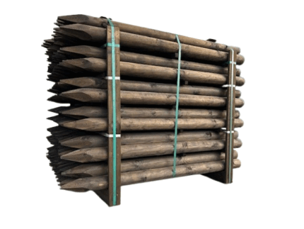 Dura² weidepaal rond | gepunt