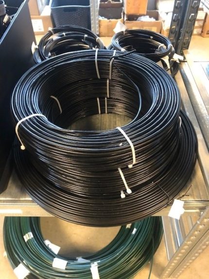 Geplasificeerd draad zwart