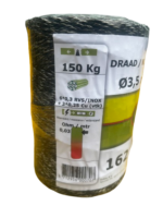 Koord 200m 3,5 mm zwart - Afbeelding 2