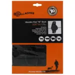 W-isolator (zwart, 25 stuks) - Afbeelding 4
