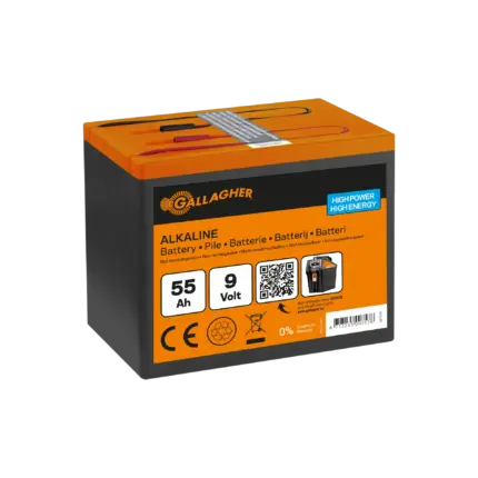 Powerpack batterij (9V, 55Ah)