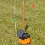 Aardpen (1 meter, zonder aardklem) - Afbeelding 2