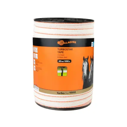 TurboStar lint 40 mm (wit, 200 meter)