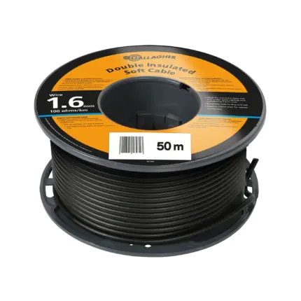 Grondkabel ø1,6mm (50 meter) - 100 Ohm/1km