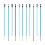 Kunststof paal blauw, 0,85m + 0,20m pen (10 stuks) - Afbeelding 2