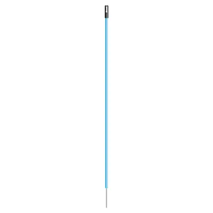 Kunststof paal blauw, 1,35m + 0,20m pen (10 stuks)