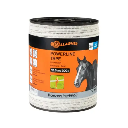 PowerLine lint 12,5 mm (wit, 200 meter)