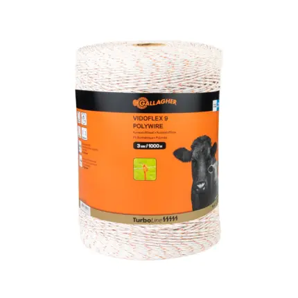 Vidoflex 9 TurboLine (wit, 1000 meter)