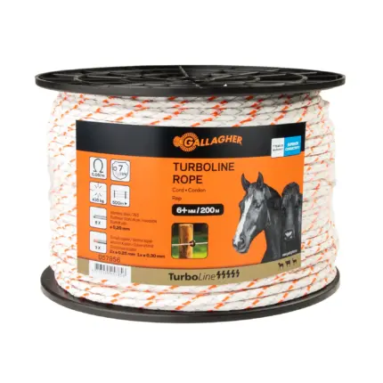 TurboLine cord (wit, 200 meter)