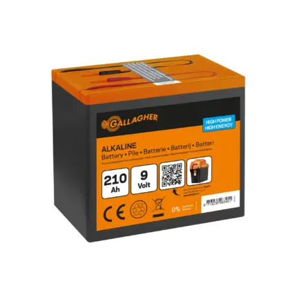 Powerpack batterij (9V, 210Ah)