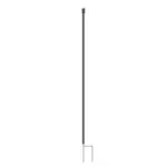 Hertenpaal kunststof (zwart, ø19mm - 1,70 meter, 10 stuks)