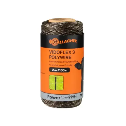 Vidoflex 3 Powerline (terra, 100 meter)