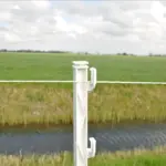 Duopack Vario paal 1,00m Wit (2x10 stuks) - Afbeelding 4