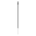 Kunststof paal 13mm 0,98m zwart (10 stuks)