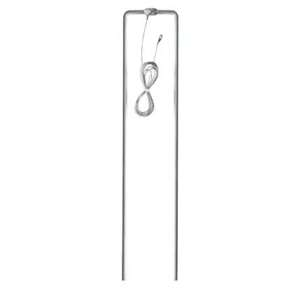 Dubbele mobiele aardpen (2x0,5m, inclusief 3 meter kabel)