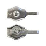 Cord clip met vleugelmoer (4 stuks)