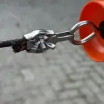 Cord clip met vleugelmoer (4 stuks) - Afbeelding 3
