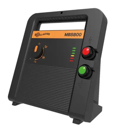 MBS800 Multipower schrikdraadapparaat (7,5J - 230V/12V/Solar)