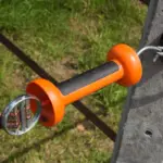 Softgrip poortgreep, oranje - lint - Afbeelding 2