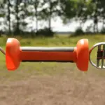 Softgrip poortgreep, oranje - lint - Afbeelding 3