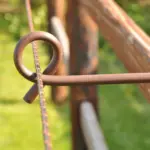 Afstandisolator krulstaart (terra, 17,5cm, 10 stuks) - Afbeelding 4