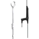 Multi Wire Ring Top Post White 1,10 m (10 stuks) - Afbeelding 4
