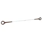 Dubbele Afstandisolator krulstaart terra 80cm (5 stuks) - Afbeelding 3