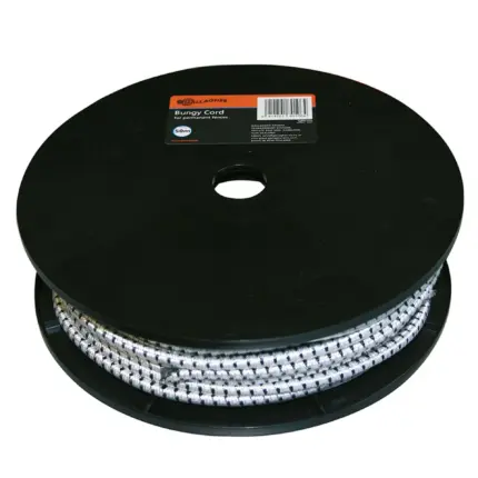 Gallagher elastisch cord wit 50 m/rol